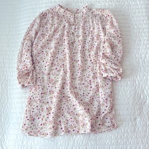 ZARA Flowy Floral Blouse